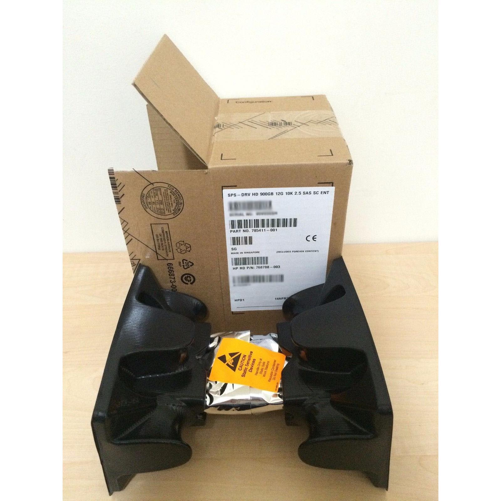 HPE 785069-B21 | 785411-001 900GB 12G SAS 10K RPM SFF 2.5-INCH SC ENTERPRISE HD 4514953788589 - AloinfoUSA