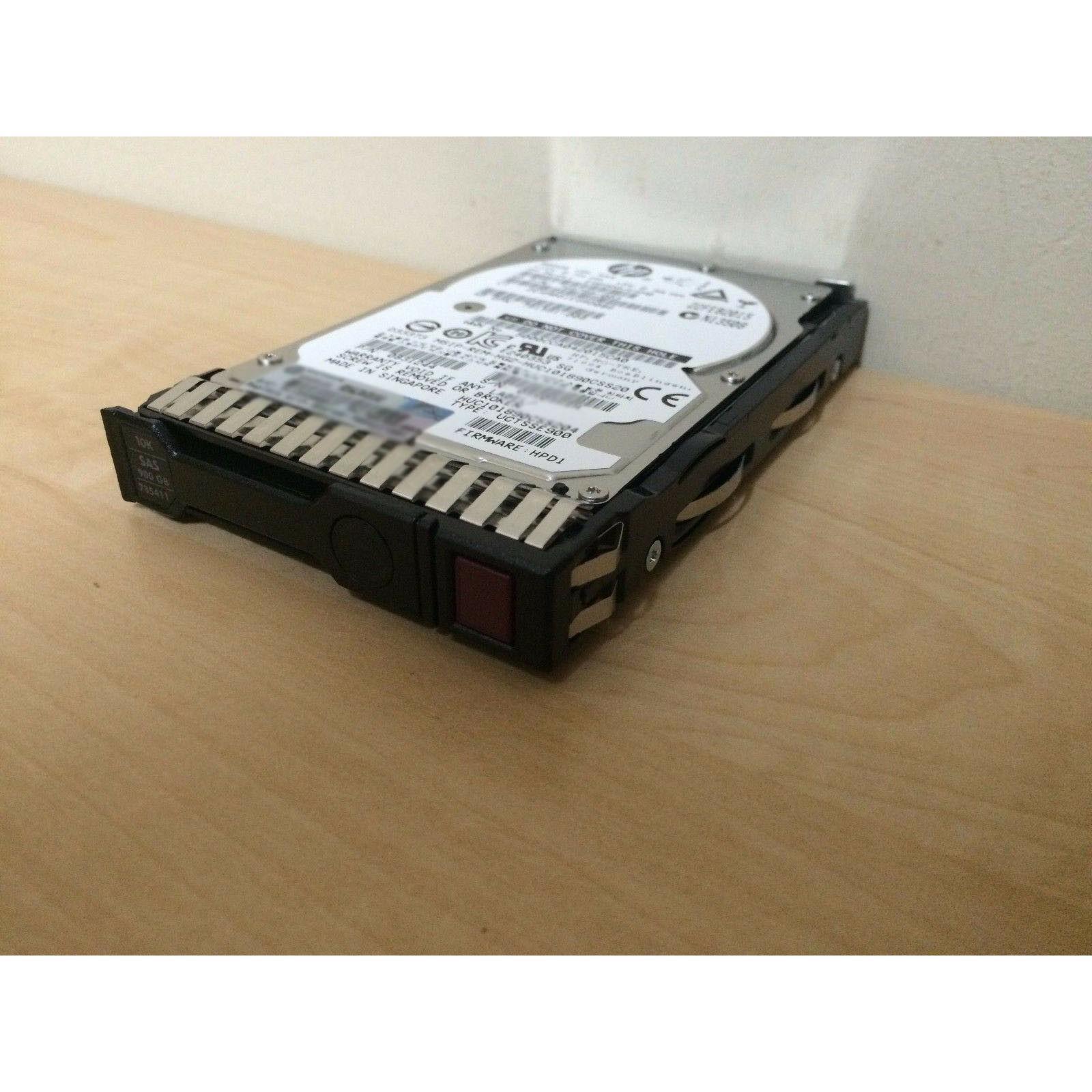 HPE 785069-B21 | 785411-001 900GB 12G SAS 10K RPM SFF 2.5-INCH SC ENTERPRISE HD 4514953788589 - AloinfoUSA