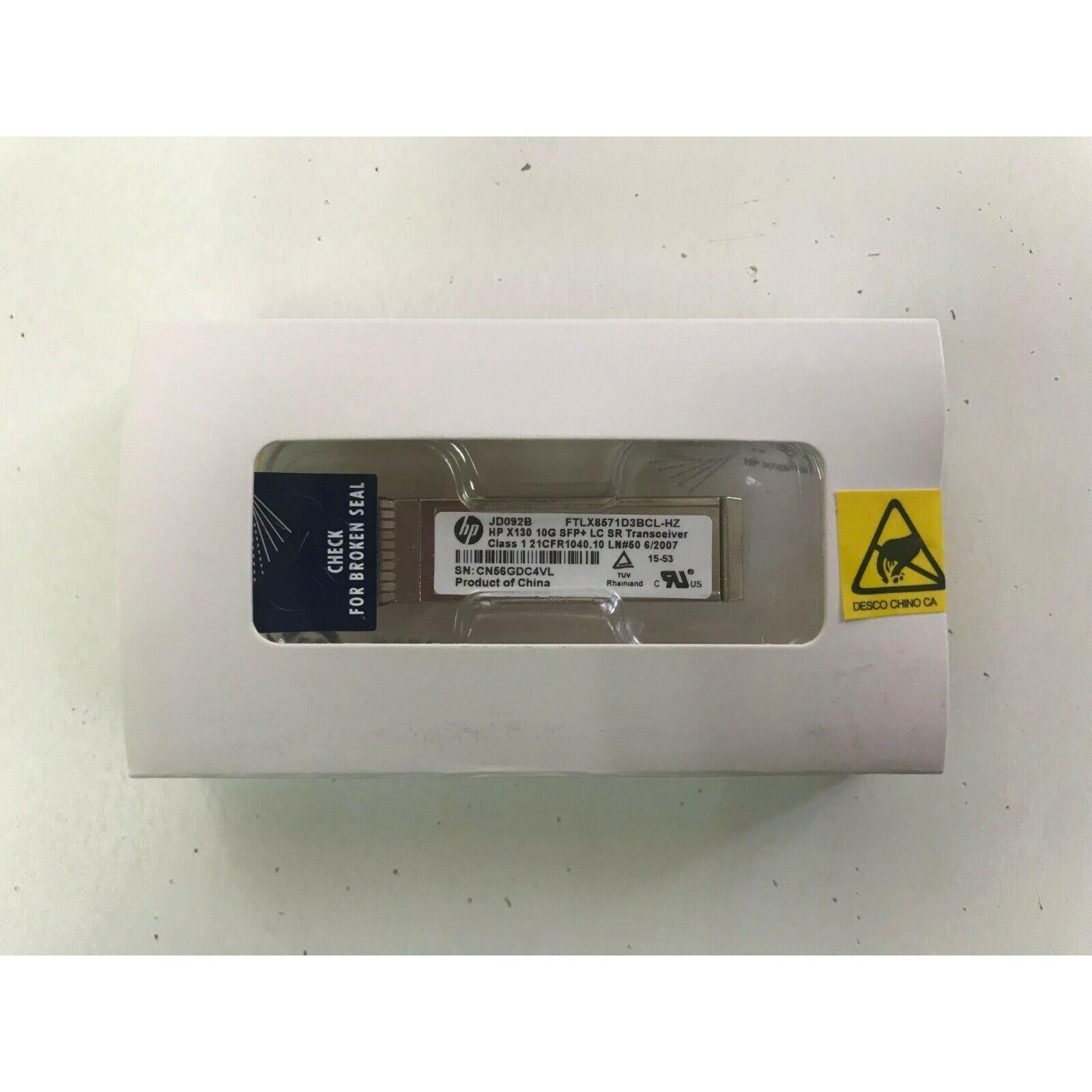 HPE H3C JD092B 10GBASE-SR SFP+ Transceiver Module - AloinfoUSA