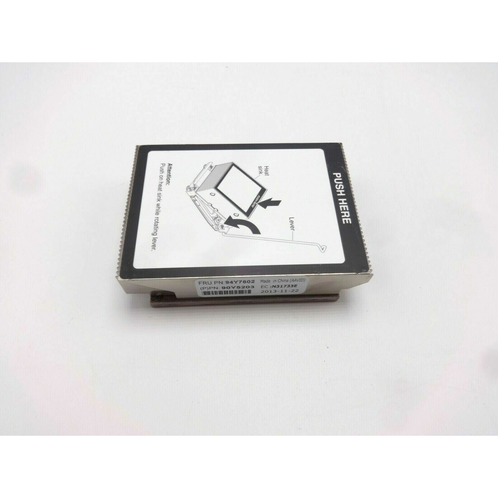 IBM 94Y7602 X3550 M4 Heatsink 90Y5203 658759211477 - AloinfoUSA