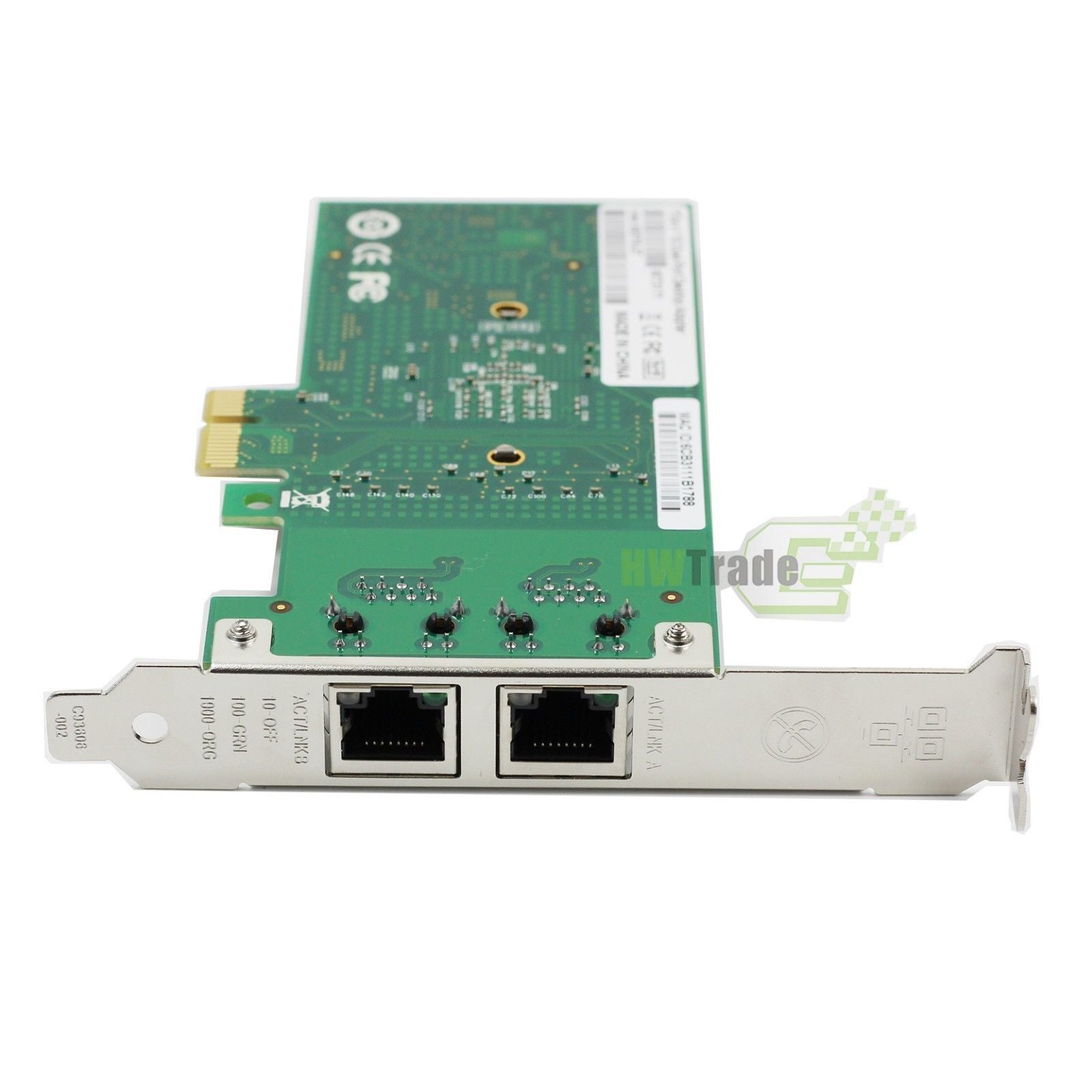 Intel 82576EB RJ45 Dual Port PCI-E X1 1Gbps Gigabit Server Adapter ROS Vmare - AloinfoUSA