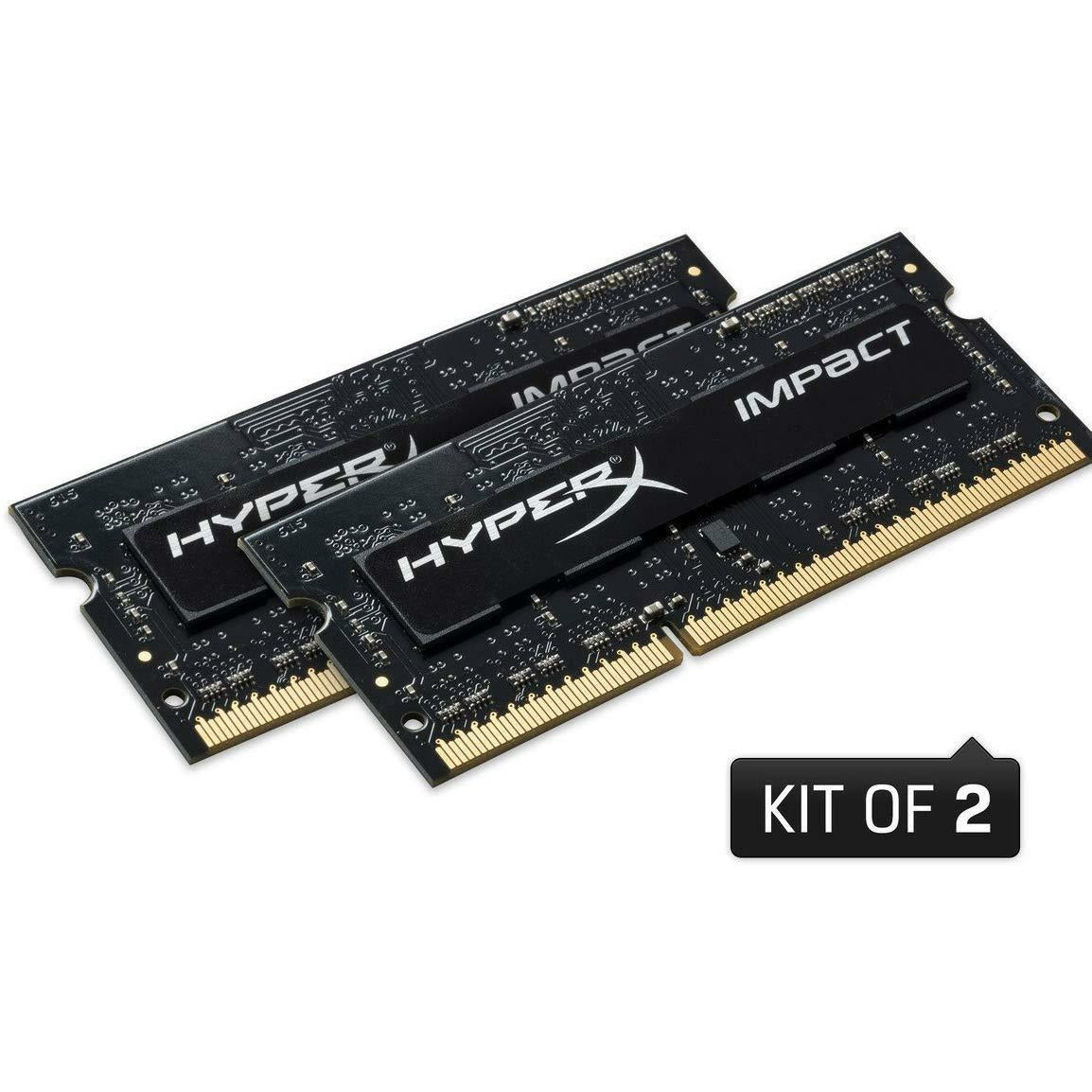 Kingston Technology HyperX Impact 16GB 2666MHz DDR4 CL15 260-Pin SODIMM Laptop Memory (HX426S15IB2/16) - AloinfoUSA