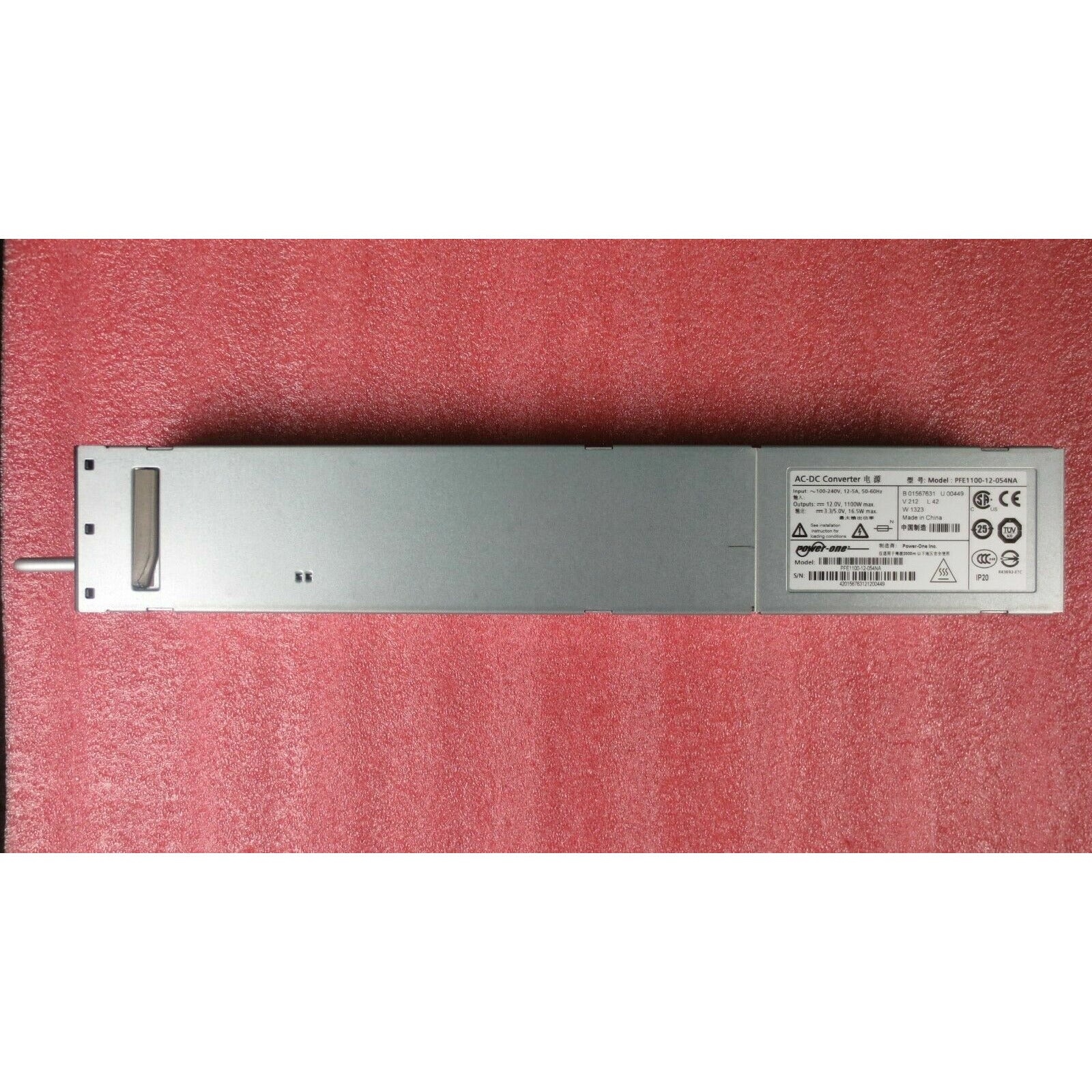 PFE1100-12-054NA - POWER ONE - Rack Mount Power Supplies 90-264VAC 1100W 12V - AloinfoUSA