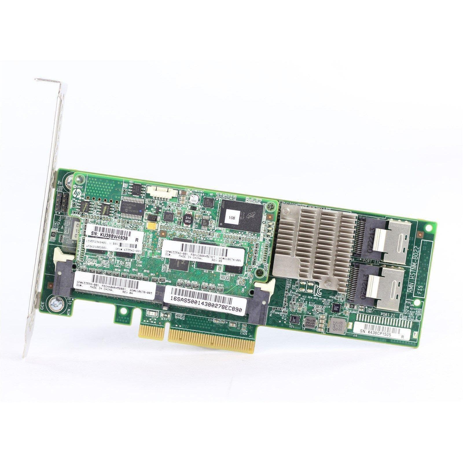 Placa Controladora SAS HPE Smart Array P420/1GB FBWC 6Gb 2-Ports Int 631670-B21 - AloinfoUSA
