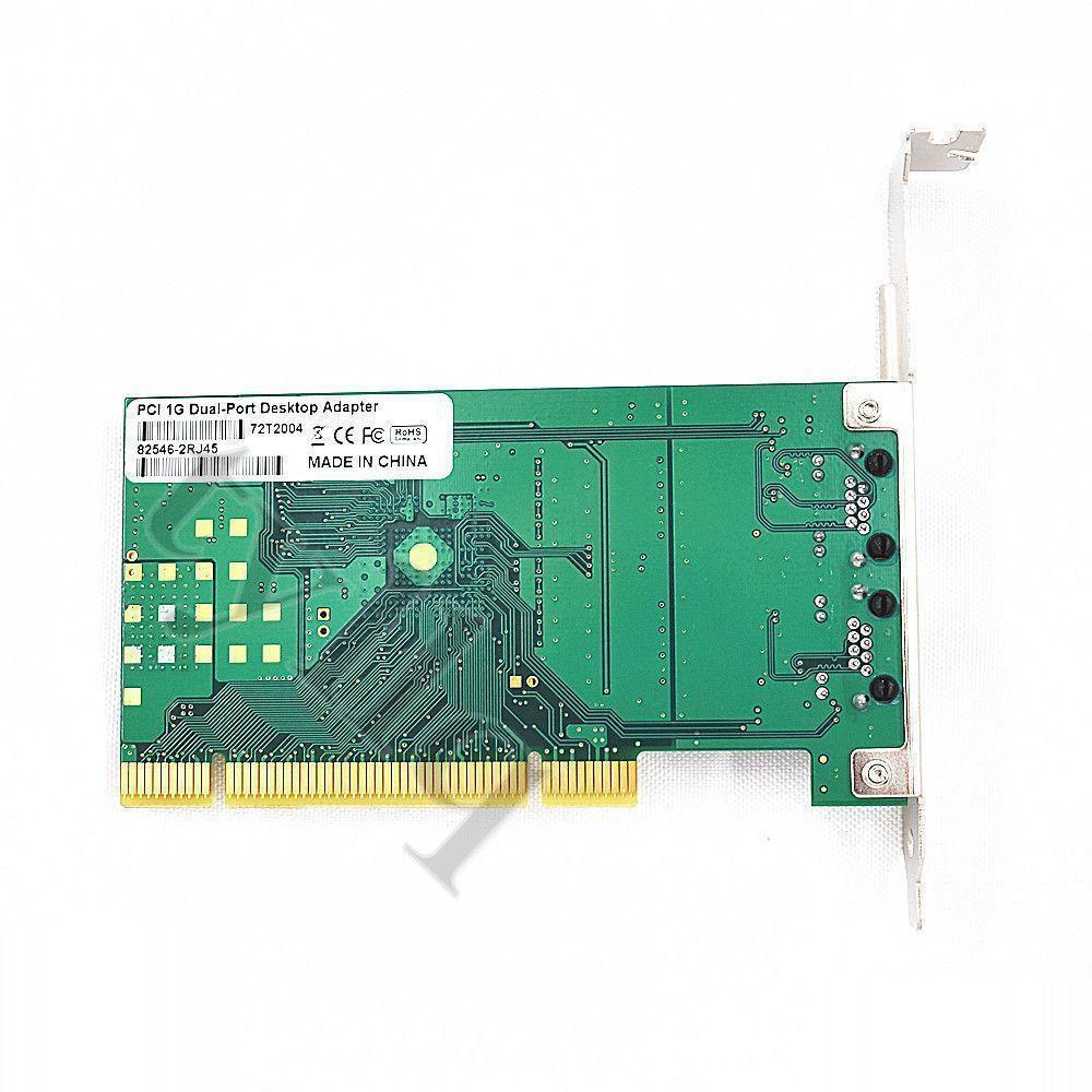 Placa Intel PWLA8492MT Chipset (82546) Pro Dual Port Gigabit PCI Lan Adapter - AloinfoUSA