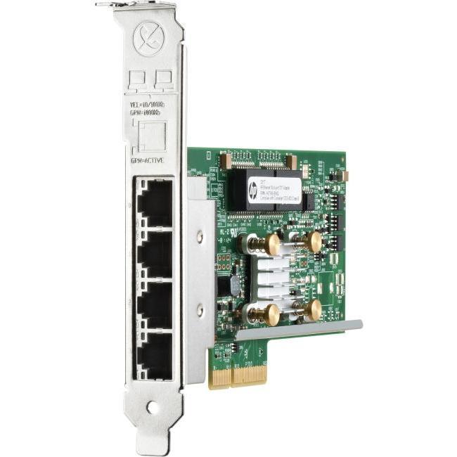 Placa Rede HPE 331T 4 Portas 10/100/1000 PCI-e x4 647594-B21 - AloinfoUSA