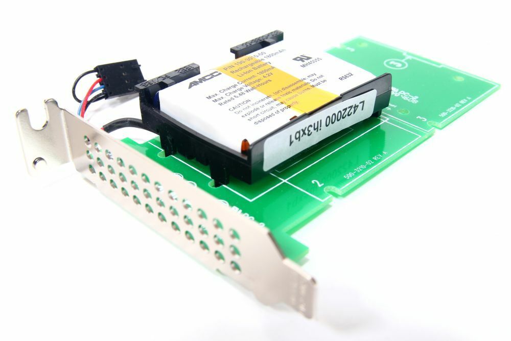 Bateria 500-3210-02 AMCC Battery Pack Holder Card W/Battery 190-3010-00 & Long Bracket - AloTechInfoUSA