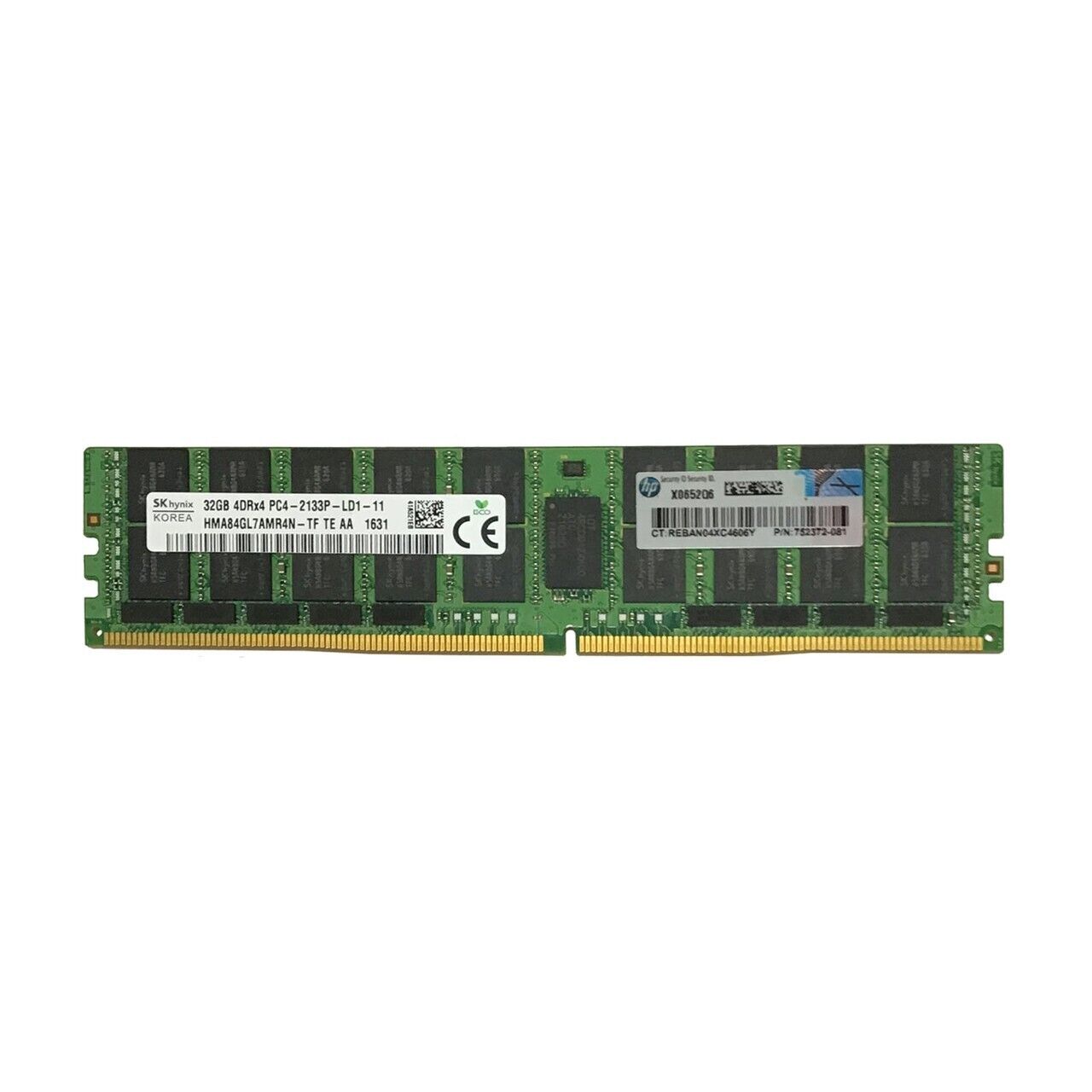 memory HP 32GB (1 x 32GB) PC4-2133P-L Server Memory 752372-081 774174-001 4DRX4 - AloTechInfoUSA