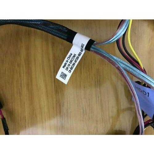 Cabo DELL 8CCNH PERC X4 SAS / SATA DATA AND POWER CABLE DELL POWEREDGE R430 08CCNH - MFerraz Tecnologia
