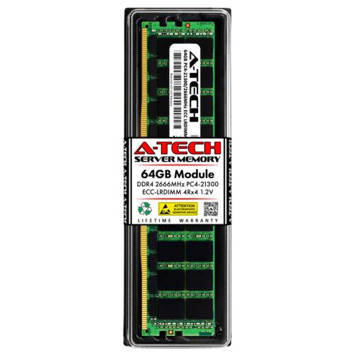 Memoria 64GB PC4-21300 LR RAM for Dell PowerEdge M640 VRTX (SNP4JMGMC/64G Equivalent) - MFerraz Tecnologia