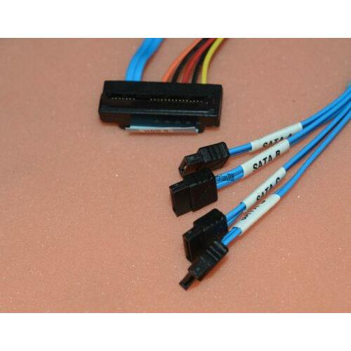 Cabo Dell P459G PowerEdge R410 4-Drop Hard Drive SATA/SAS Data / Power Cable Loom - MFerraz Tecnologia