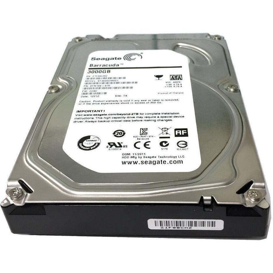 Seagate 3TB 64MB Cache 7200RPM 3.5" SATA III Desktop Hard Drive -PC/Mac/CCTV DVR 8879777622287 - AloinfoUSA