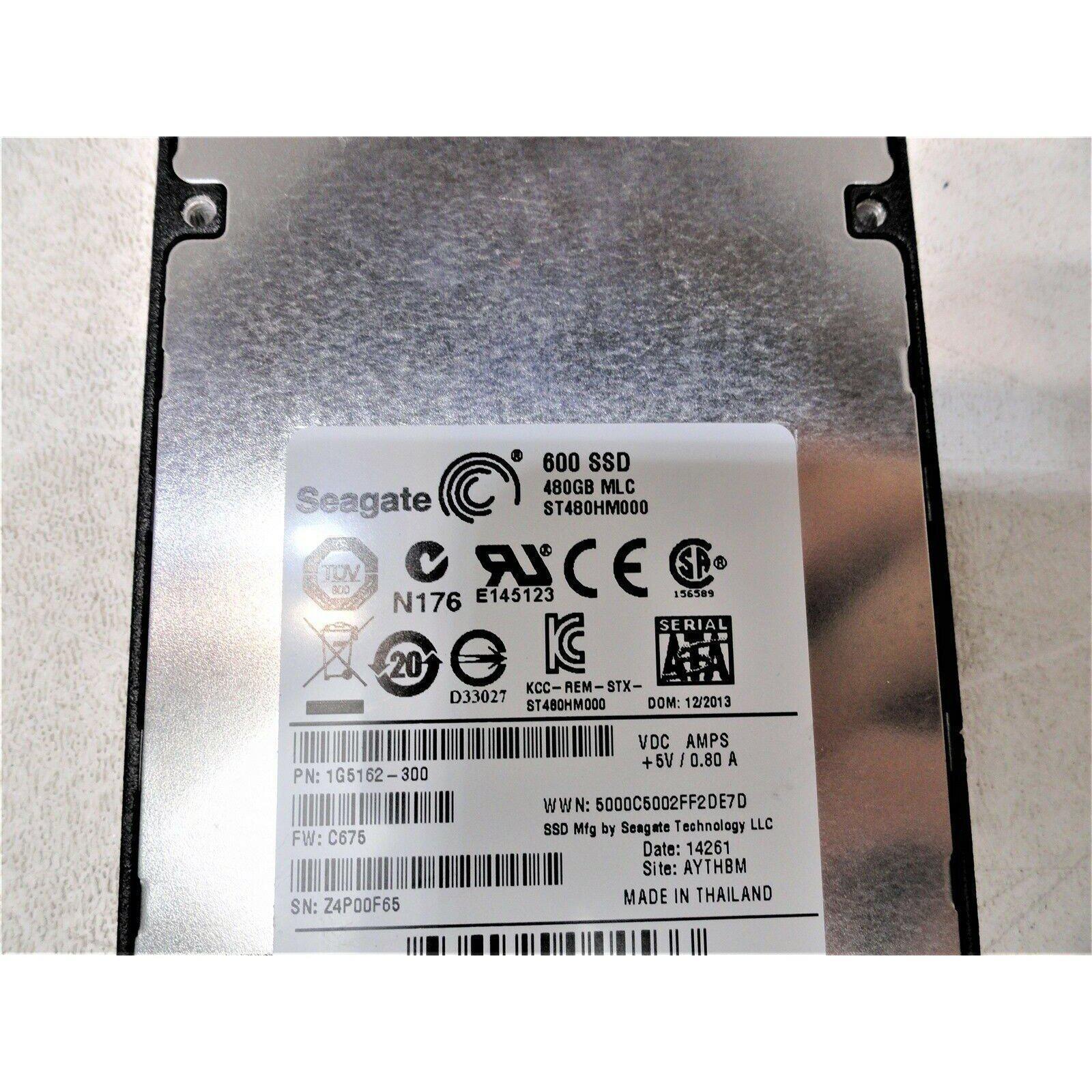 Seagate 600 Series ST480HM000 1G5162-300 480GB 2.5" SATA SSD Solid State Drive - AloinfoUSA