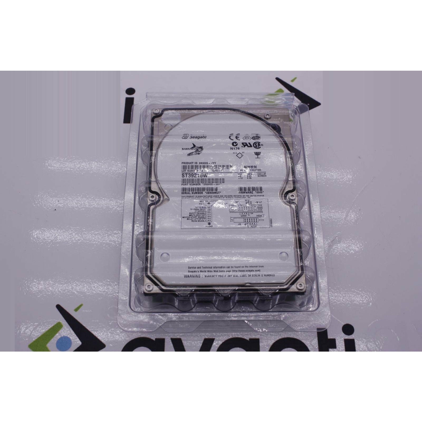 SEAGATE BARRACUDA 18XL 9.19 GB INTERNAL 7200 RPM 3.5" ST39216W HARD DRIVE - AloinfoUSA