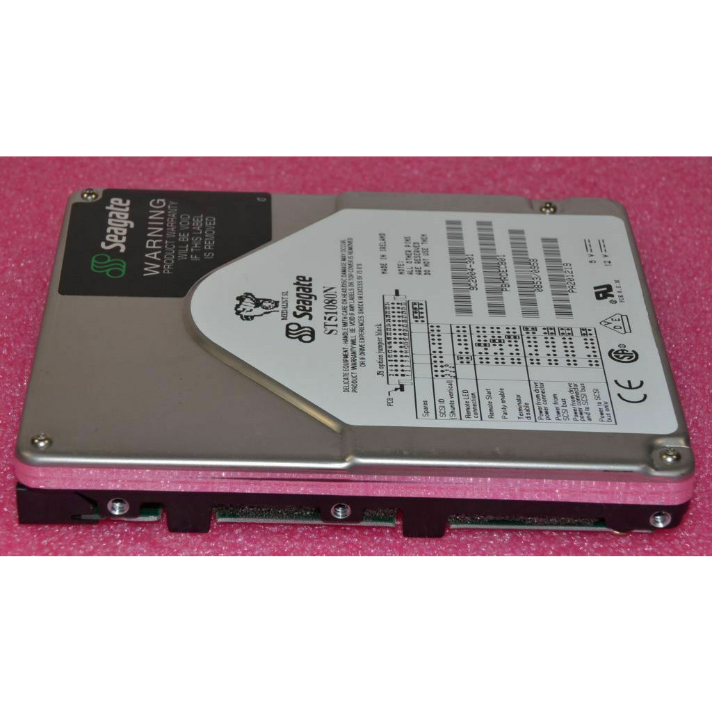 Seagate Medalist SL 1GB 1.08GB SCSI-2 HDD 50-pin ST51080N Hard Drive 7426900441492 - AloinfoUSA