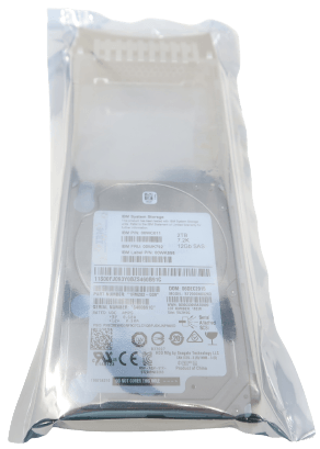 00WK792 00WC011 IBM 2TB 7.2K 12Gbps 2.5" SAS Storage Drive