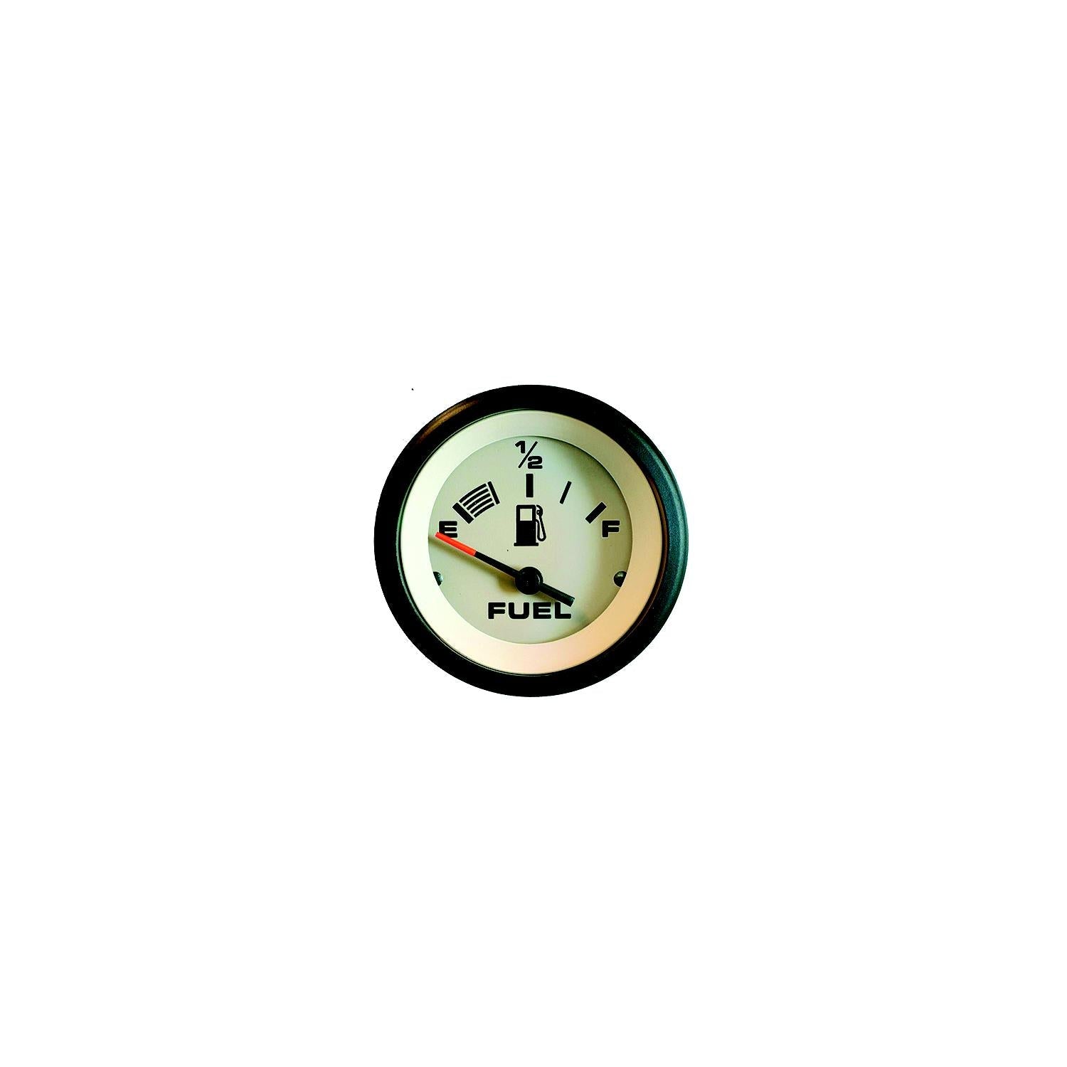 Sierra 59705P Sahara Series Oil Gauge, 2" Black & Tan, 0-80 PSI Dial, Requires "C" Sender Code