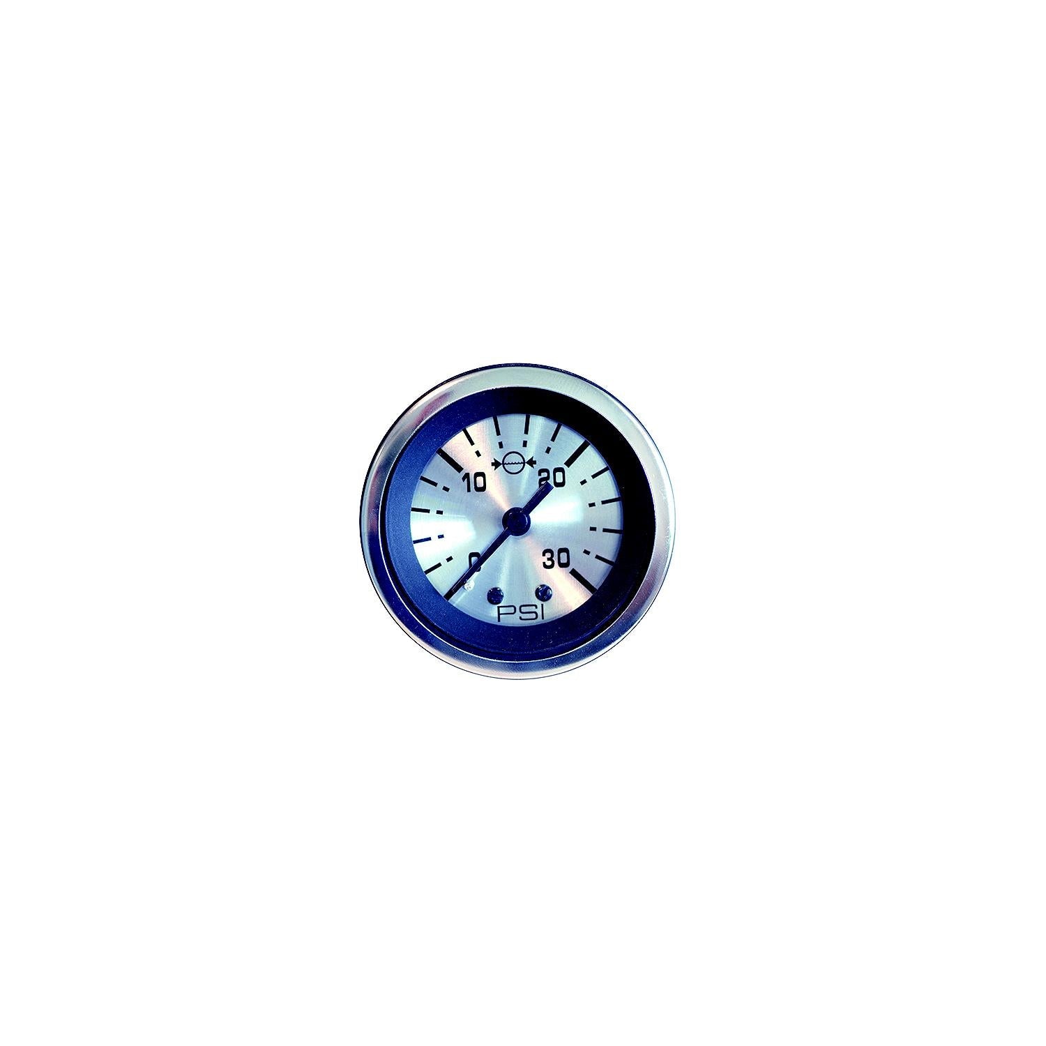 Sierra 63480P Sterling Series 2" Water Temperature Gauge, Stainless Steel Electric, 120-240 F Dial Range, Requires "D" Sender