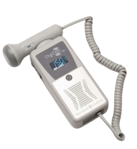 Newman Medical Doppler System DigiDop Digital Display Obstetric Probe 3 MHz Frequency DD-700-D3