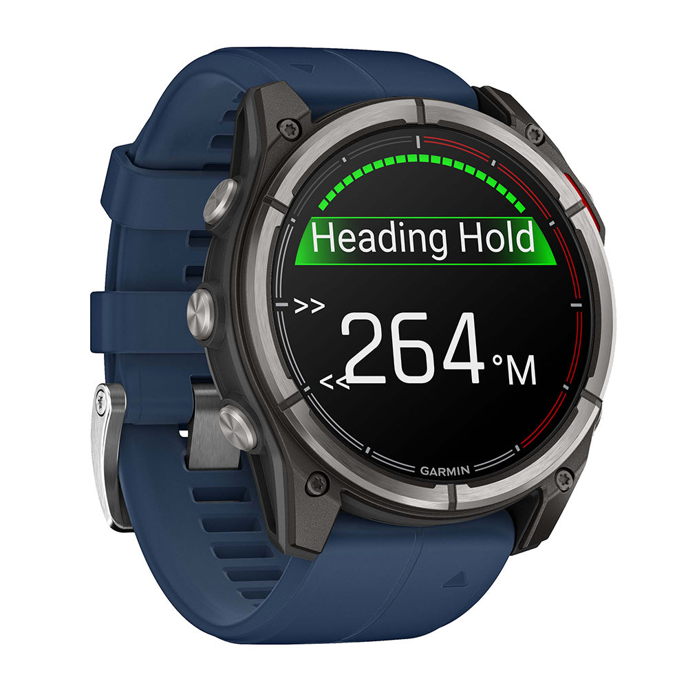 Garmin quatix 8 - 51mm AMOLED Marine GPS Smartwatch [010-02905-90]