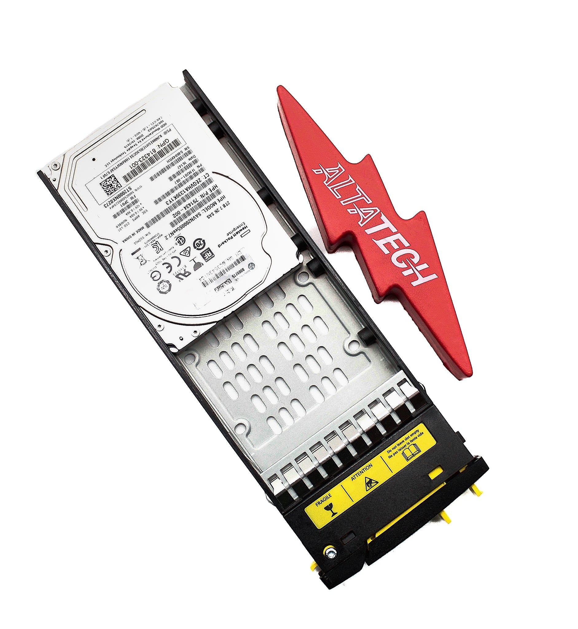 10GTEK 814668-001 3PAR StoreServ 8000 2TB SAS 6Gb/s 7.2K SFF (2.5") HD