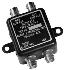 Dorne Triplexer-Dual VOR-Single GS Model DM H23-1