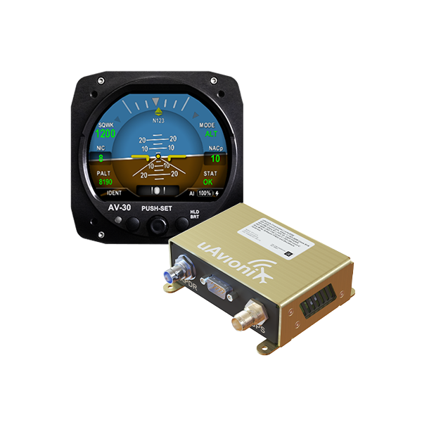 uAvionix echoESX FAA TSO + AV-30-C Bundle ADS-B Remote Transponder UAX-90123-01