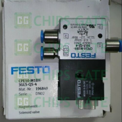 FESTO CPE10-M1BH-3GLS-QS-4 196849 Solenoid Valve