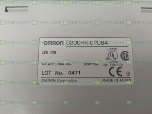 OMRON plc C200HX-CPU64 C200HXCPU64