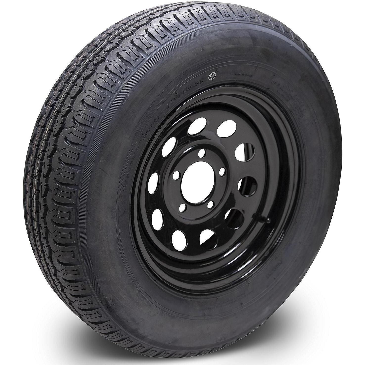 Seachoice 3S266 53406 ST175/80D13C/5H KR558 13" Black Modular, 5-Lug on 4-1/2" Bias Tire & Wheel Asm