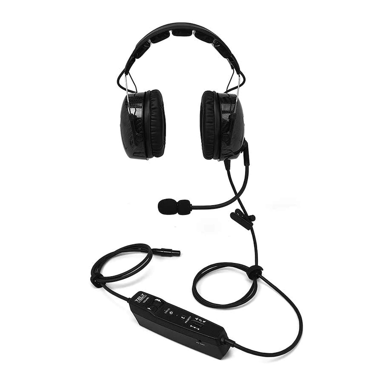 TELY Ace ANR Headset - Lemo (6 Pin Plug With Adapters