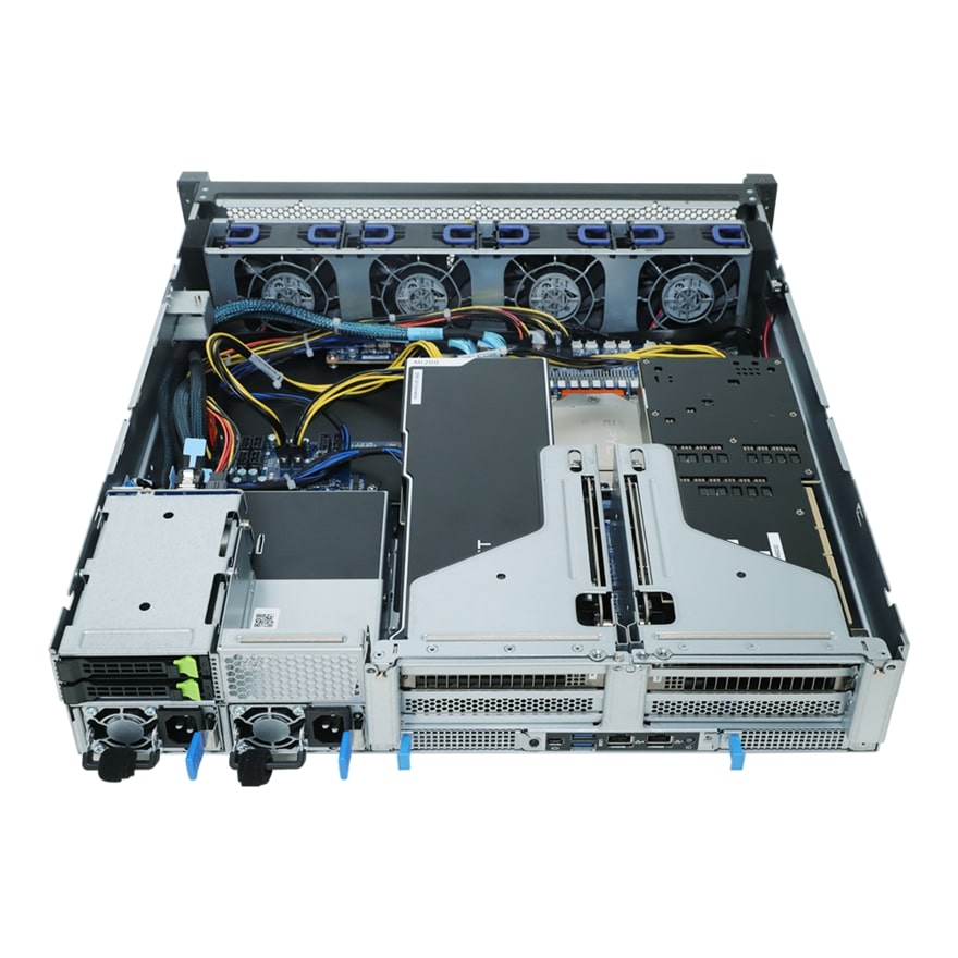 Gigabyte E263-Z30 2U Rackmount Single Socket 4th Gen AMD GENOA Server - Short Depth Edge Platform - Redundant PSU