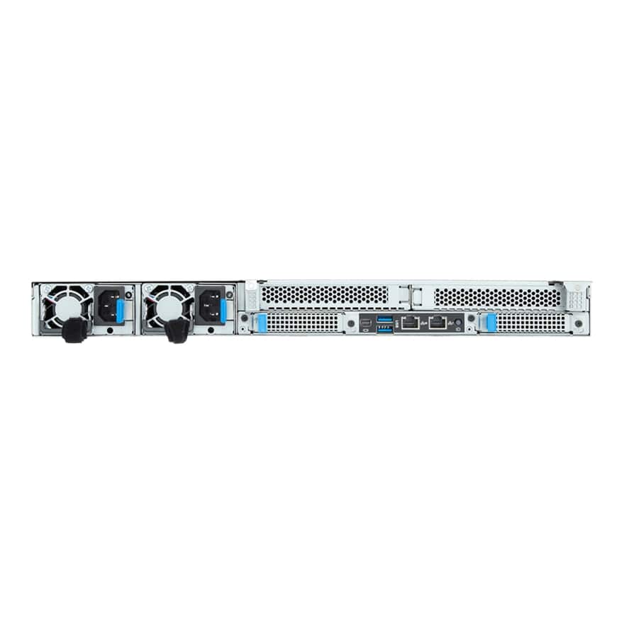 Gigabyte E163-S30 1U Rackmount Single Socket 4th Gen Intel Xeon Scalable Server - Short Depth Edge Platform - 2x Hot-Swap Bays - Redundant PSU
