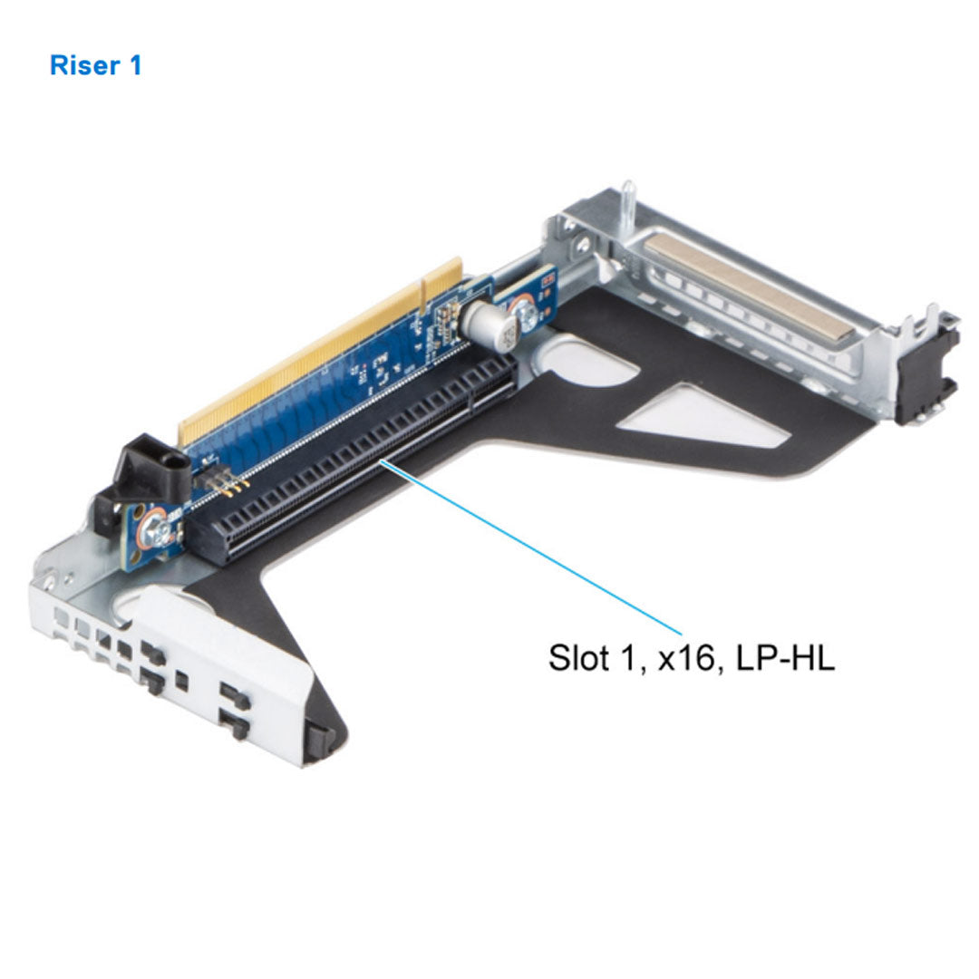 PCI-e Config2. with 2x LP | Dell PowerEdge R650xs