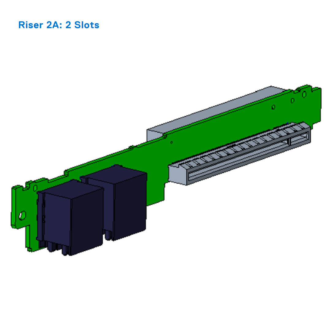 Riser 2B: 2 Slots | Dell PowerEdge R750