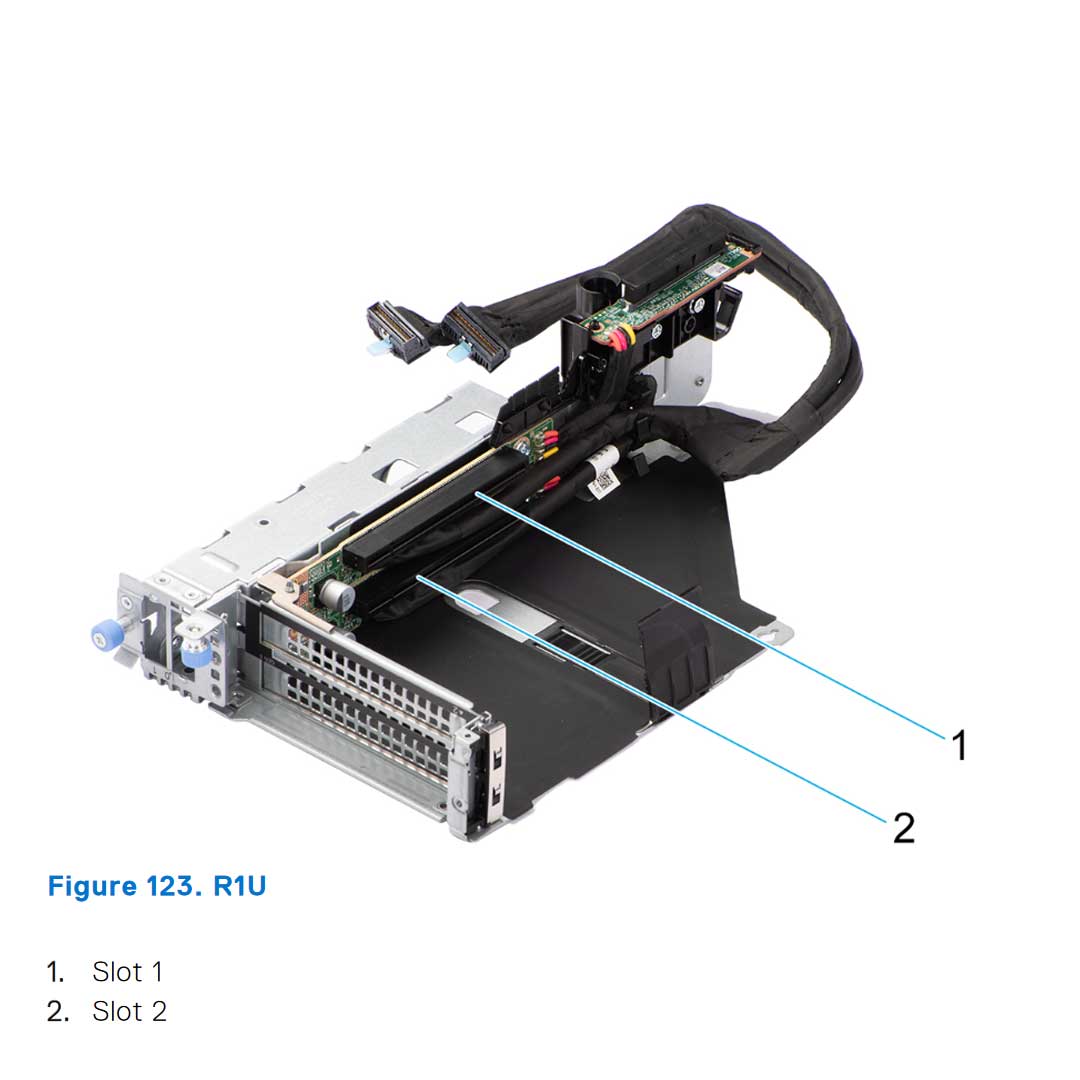 Riser Config10 R1u + R3b + R4q (HL) | Dell PowerEdge R7615