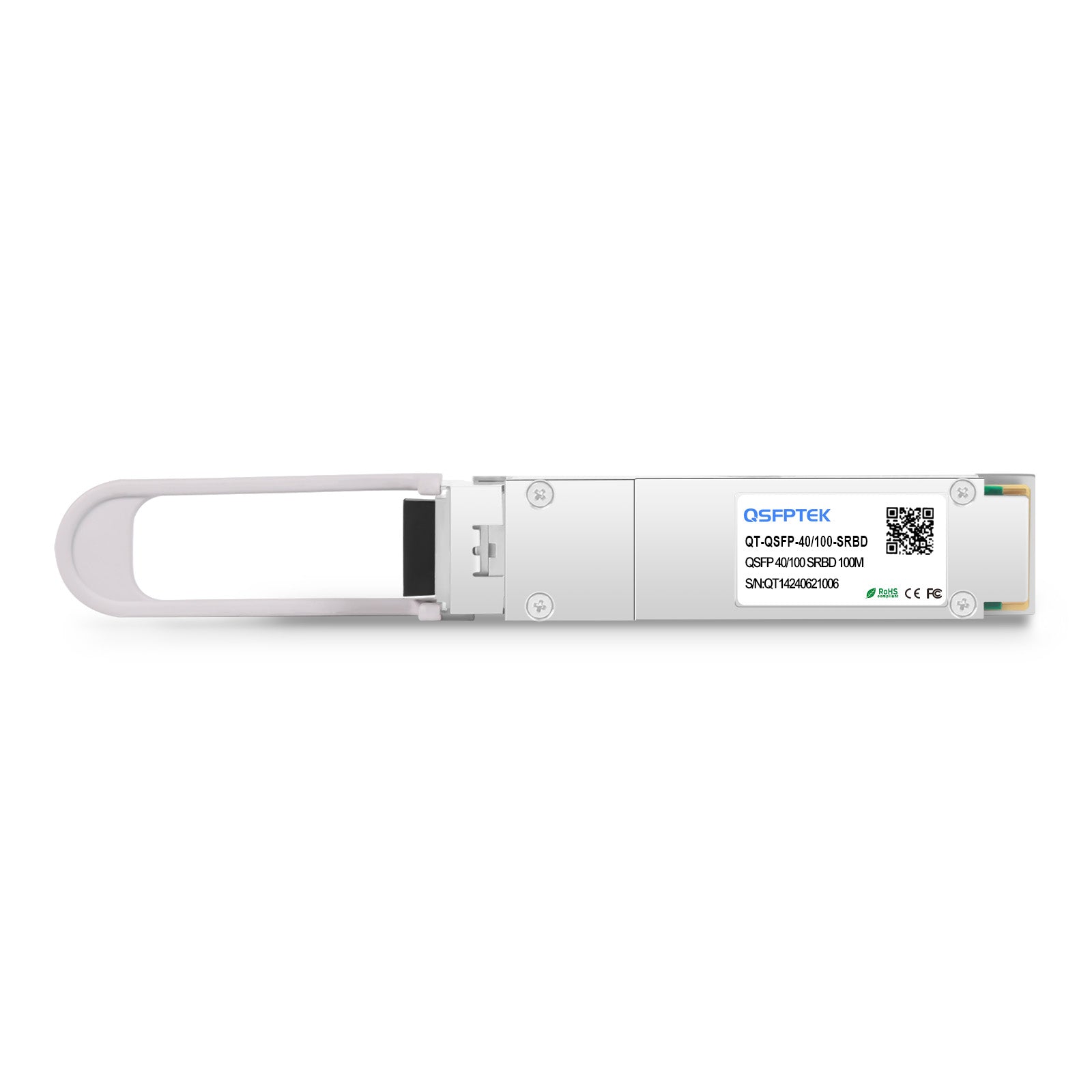 Cisco QSFP-40/100-SRBD Compatible Dual Rate 40/100GBASE-SWDM4 QSFP28 SR-BiDi 850nm & 900nm 100m LC Optical Transceiver Module