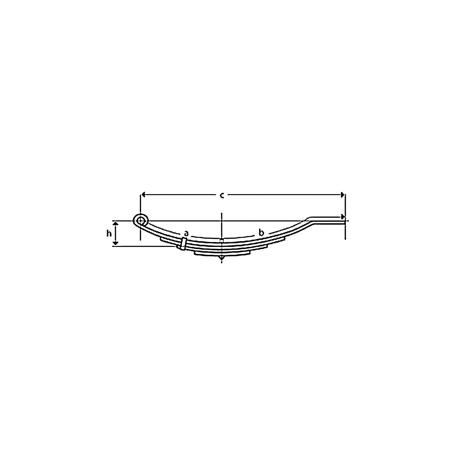 U.C.F. America 39 Una039-3 Lvs Slip.Spring 1430#