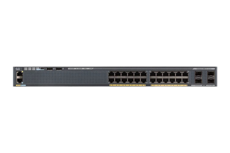 Cisco Catalyst 2960-X 24-Port Gigabit PoE+ Switch WS-C2960X-24PS-L Refurbished