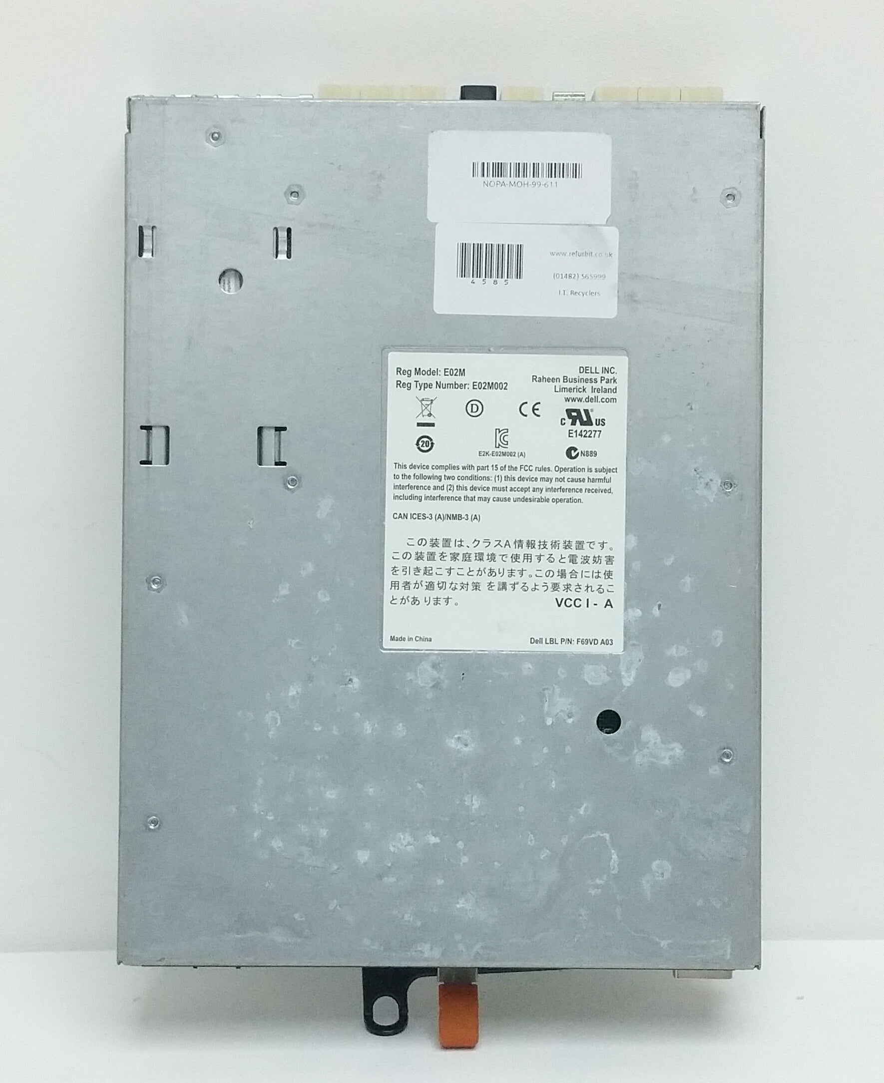 Dell E02M E02M002 Storage Area Network (SAN), 4 x 1GB RJ45 Ports, 1 x 3GB SAS Ports - Image 2