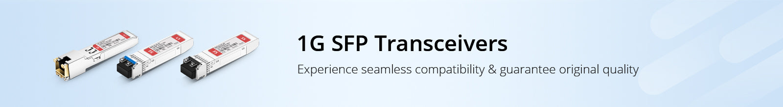 1000BASE-SX VS 1000BASE-LX SFP Transceivers