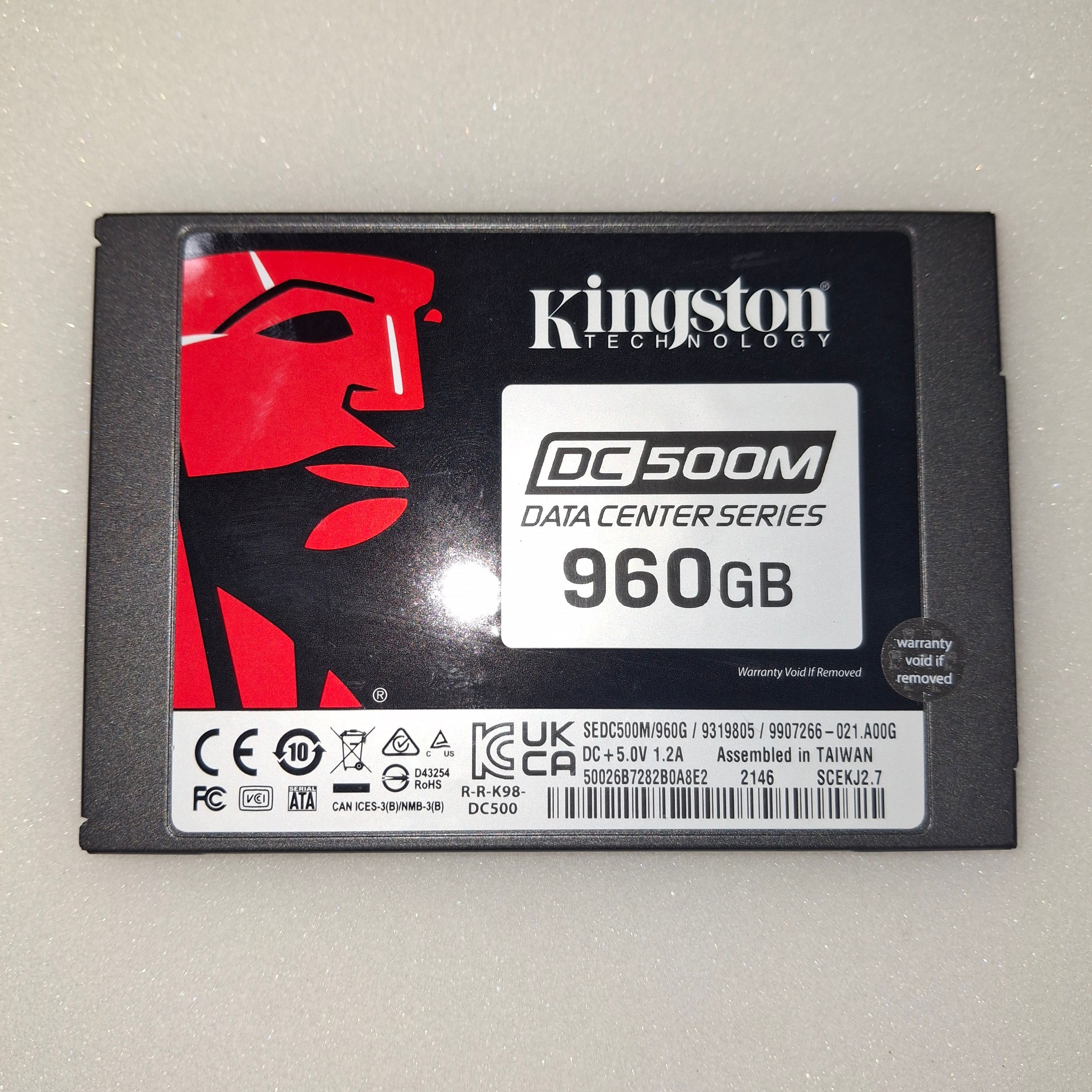 Kingston SEDC500M/960G DC500M - 960GB SATA 2.5in Enterprise SSD | Alo Tech Solutions
