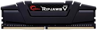 G.SKILL RipjawsV Series DDR4 RAM (XMP) 128GB (4x32GB) 3200MT/s CL16-18-18-38 1.35V Intel AMD Desktop Computer Memory U-DIMM - Black (F4-3200C16Q-128GVK)|B083TB9VV2