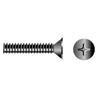 Seachoice SC3832 Phillips Machine Screw Flat Head, M4-.7 x 20