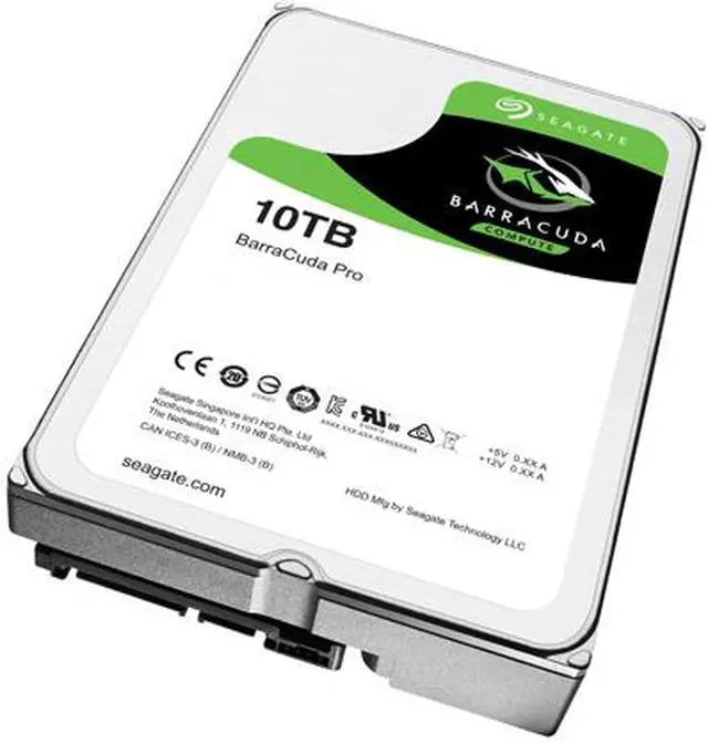Seagate BarraCuda Pro ST10000DM0004 10TB 7200 RPM 256MB Cache SATA 6.0Gb/s 3.5" Hard Drive Bare Drive
