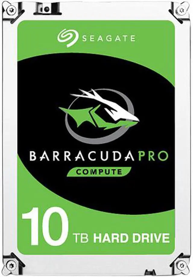 Seagate BarraCuda Pro ST10000DM0004 10TB 7200 RPM 256MB Cache SATA 6.0Gb/s 3.5" Hard Drive Bare Drive