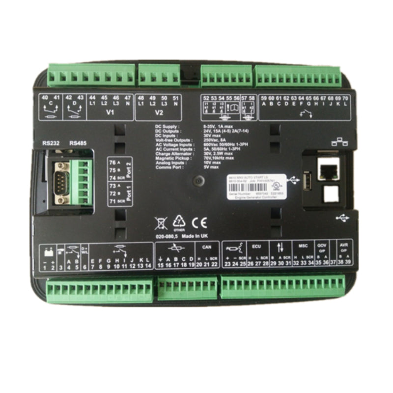 DSE8610 MKII Graigar Original Deep Sea Generator Controller Panel Generator Controller