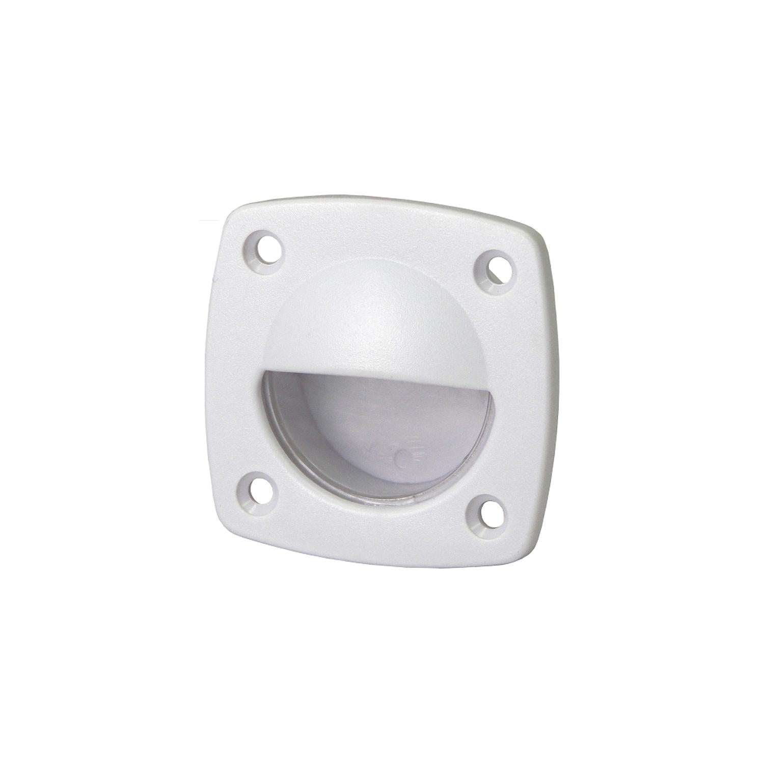TH Marine LED-51876-DP LED Courtesy Light, White Bezel, Exposed Fasteners, White LEDs, Companion Way Light