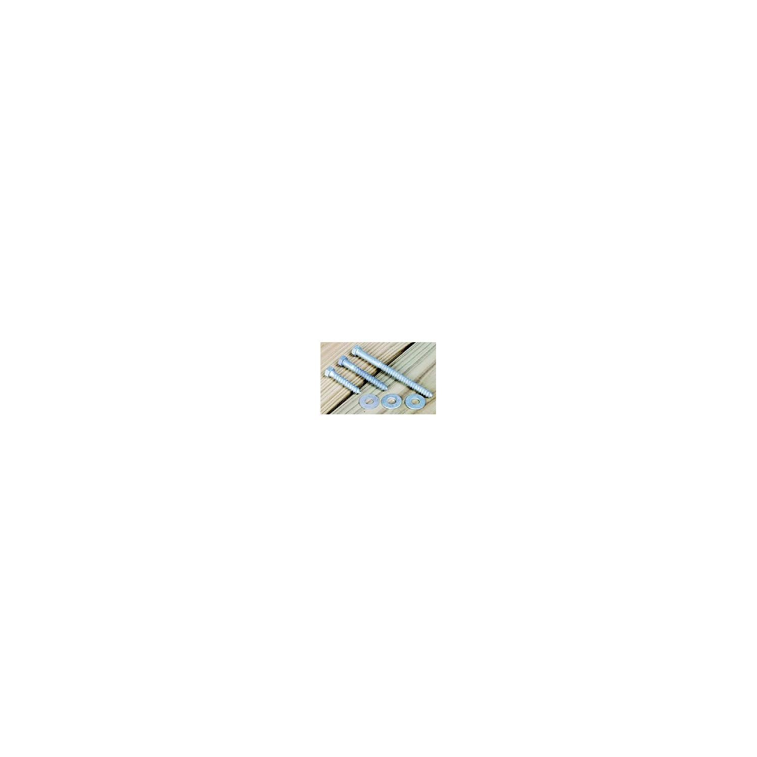 Tie Down Engineering 24289 Dock Hardware Hot Dipped Galvanized Lag Bolt Set (8, Per Bag)