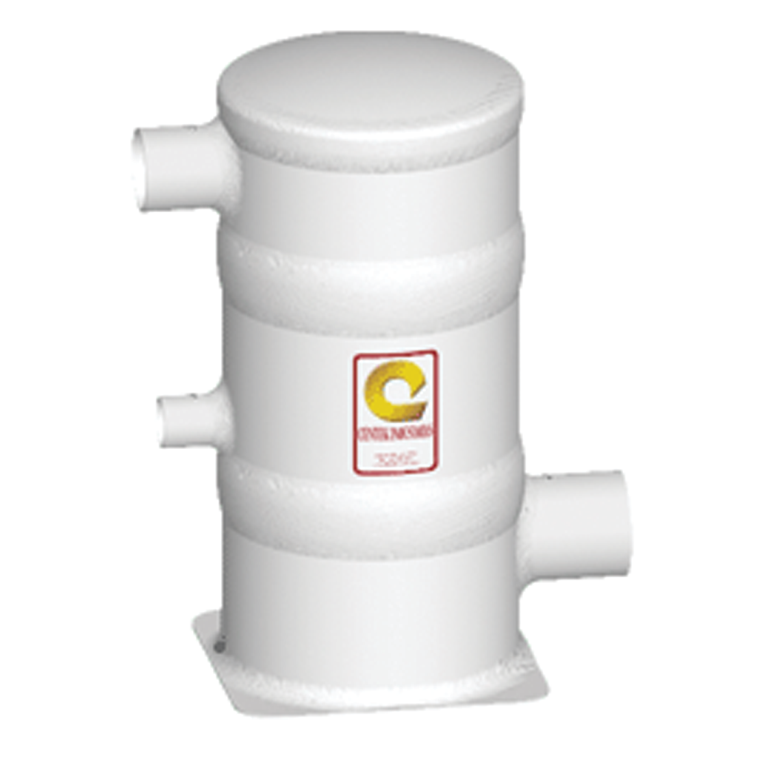 Centek Veratron 1040200 Combo-Sep™ Gas/Water Separator Muffler